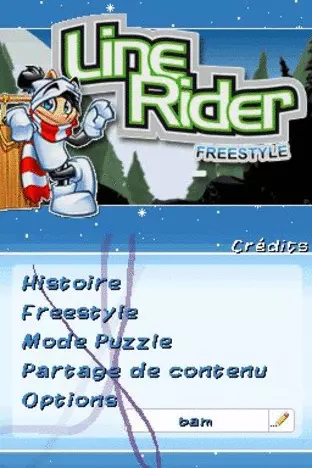 Image n° 3 - screenshots  : Line Rider - Freestyle