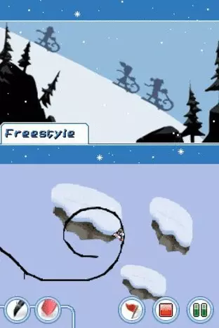 Image n° 4 - screenshots  : Line Rider - Freestyle