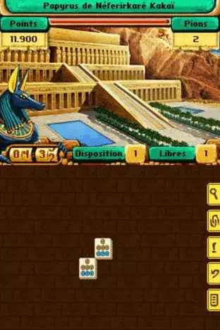Image n° 3 - screenshots  : Mahjongg - Ancient Egypt