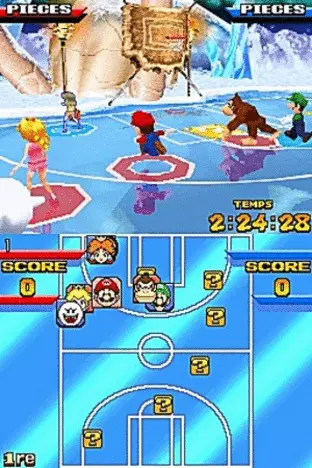 Image n° 3 - screenshots  : Mario Basketball - 3 on 3