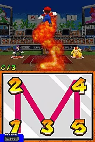 Image n° 5 - screenshots  : Mario Basketball - 3 on 3