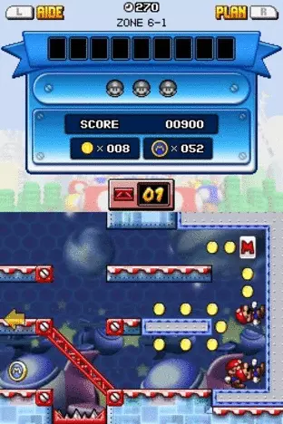 Image n° 4 - screenshots  : Mario vs. Donkey Kong - Mini-Land Mayhem (DSi Enhanced)