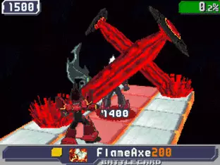 Image n° 3 - screenshots  : Megaman Star Force 3 - Red Joker