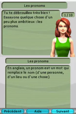 Image n° 4 - screenshots  : Mon Coach Personnel - J'ameliore mon Anglais