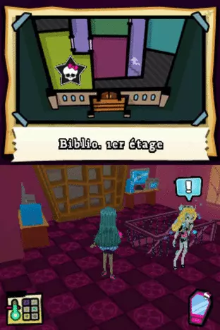 Image n° 4 - screenshots  : Monster High - Ghoul Spirit (DSi Enhanced)