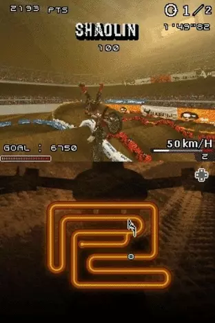 Image n° 4 - screenshots  : Moto Racer DS