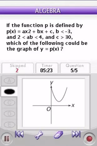 Image n° 3 - screenshots  : My SAT Coach with the Princeton Review