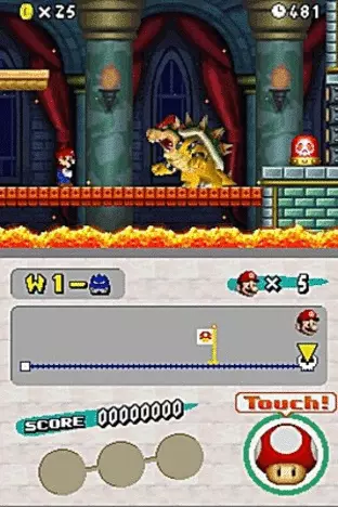 Image n° 3 - screenshots  : New Super Mario Bros.