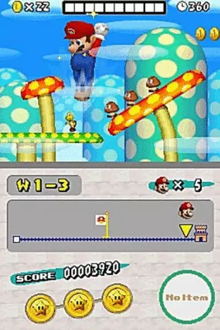 Image n° 5 - screenshots  : New Super Mario Bros.