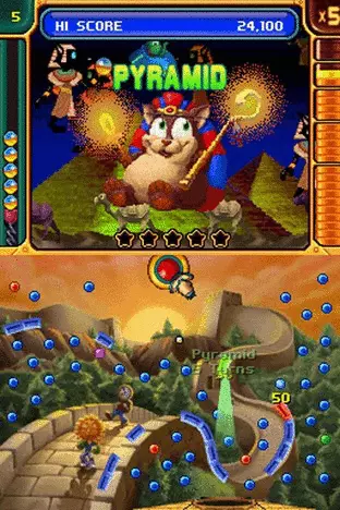 Image n° 5 - screenshots  : Peggle - Dual Shot