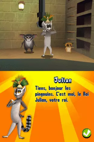Image n° 5 - screenshots  : Penguins of Madagascar, The (Underdumped 511 Mbit)(DSi Enhanced)