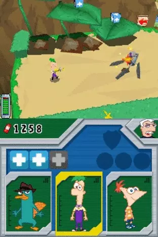 Image n° 3 - screenshots  : Phineas and Ferb - Across the 2nd Dimension