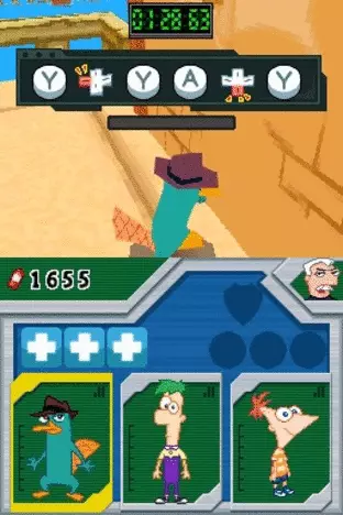 Image n° 4 - screenshots  : Phineas and Ferb - Across the 2nd Dimension