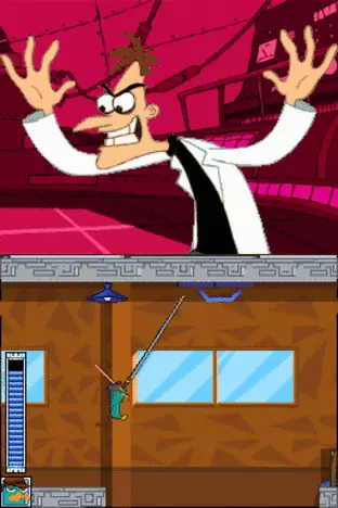 Image n° 5 - screenshots  : Phineas and Ferb - Ride Again (DSi Enhanced)