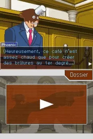Image n° 5 - screenshots  : Phoenix Wright - Ace Attorney - Trials and Tribulations