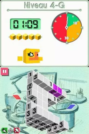 Image n° 3 - screenshots  : Picross 3D