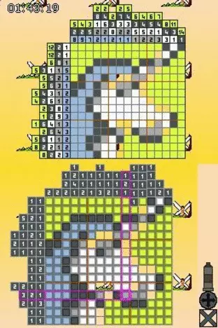 Image n° 3 - screenshots  : Picross DS