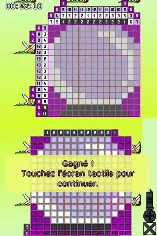 Image n° 4 - screenshots  : Picross DS