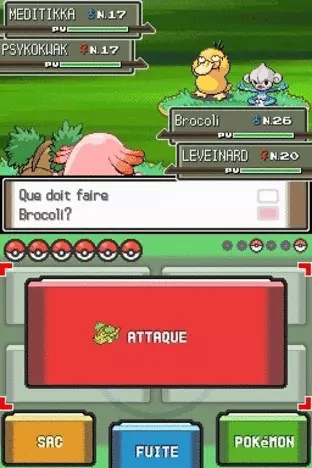 Image n° 4 - screenshots  : Pokemon - Version Platine