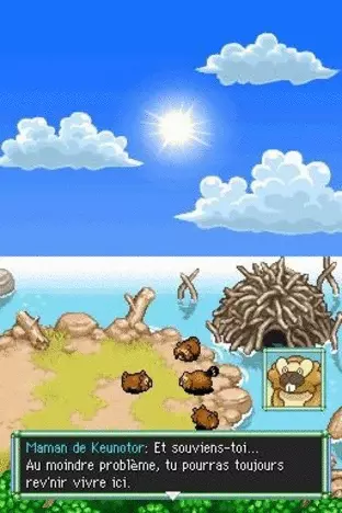 Image n° 5 - screenshots  : Pokemon Fushigi no Dungeon - Sora no Tankentai
