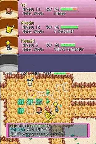 Image n° 4 - screenshots  : Pokemon Mystery Dungeon - Blue Rescue Team