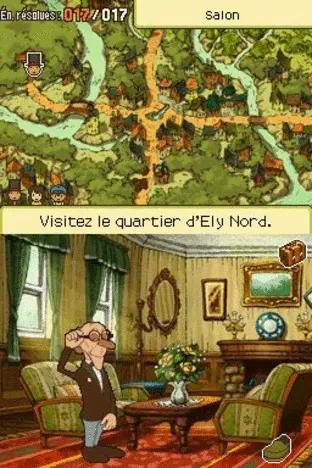 Image n° 3 - screenshots  : Professeur Layton et l'Appel du Spectre