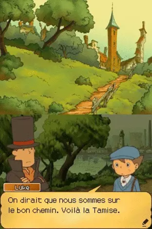 Image n° 3 - screenshots  : Professor Layton and the Unwound Future