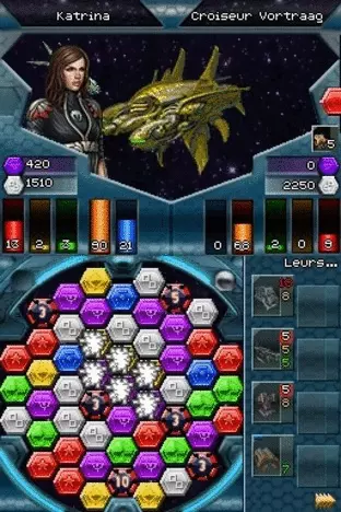 Image n° 3 - screenshots  : Puzzle Quest - Galactrix