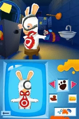 Image n° 4 - screenshots  : Rayman Raving Rabbids - TV Party