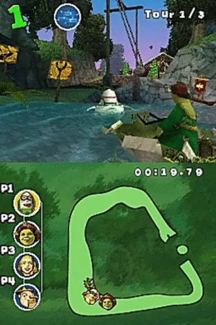 Image n° 4 - screenshots  : Shrek - Smash n' Crash Racing