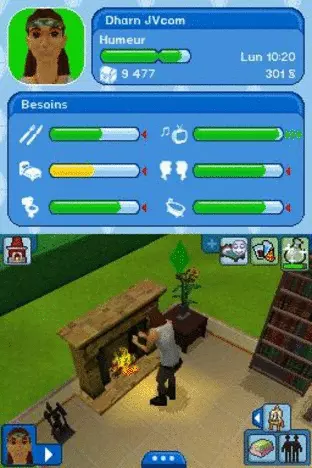Image n° 3 - screenshots  : Sims 3, The (DSi Enhanced)