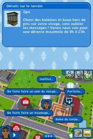 Image n° 4 - screenshots  : Sims 3, The (DSi Enhanced)