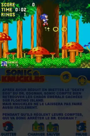 Image n° 4 - screenshots  : Sonic Classic Collection (DSi Enhanced)