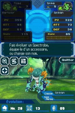 Image n° 5 - screenshots  : Spectrobes - Beyond the Portals