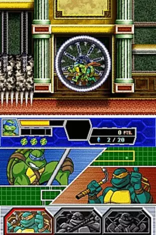 Image n° 5 - screenshots  : Teenage Mutant Ninja Turtles 3 - Mutant Nightmare