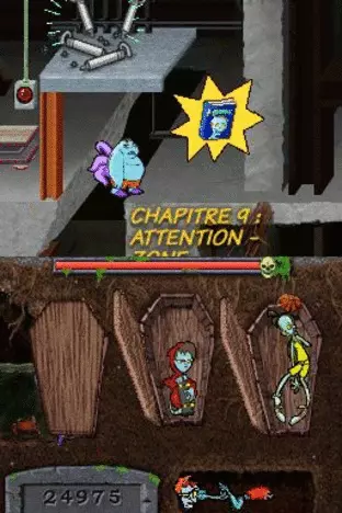 Image n° 3 - screenshots  : Teenage Zombies - Invasion of the Alien Brain Thingys!