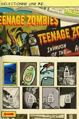 Image n° 4 - screenshots  : Teenage Zombies - Invasion of the Alien Brain Thingys!