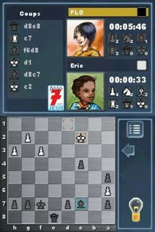 Image n° 4 - screenshots  : Tele 7 Jeux - Echecs