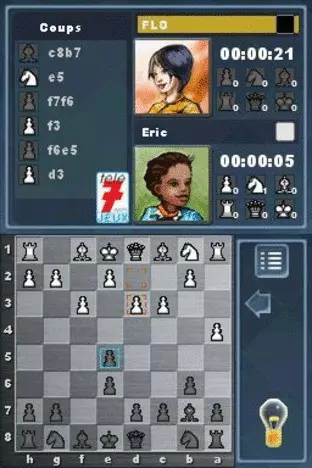 Image n° 5 - screenshots : Tele 7 Jeux - Echecs Image n° 5 - screenshots : Tele 7 Jeux - Echecs