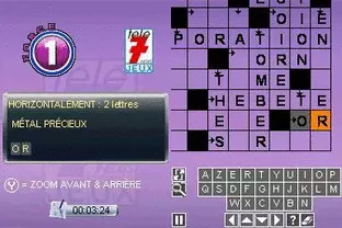 Image n° 4 - screenshots  : Tele 7 Jeux - Mots Fleches