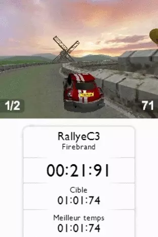 Image n° 3 - screenshots  : TrackMania DS