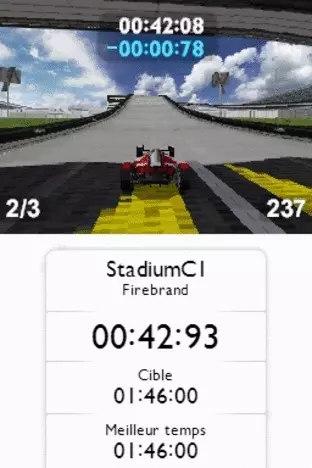 Image n° 4 - screenshots  : TrackMania DS