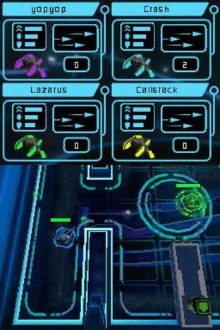 Image n° 4 - screenshots  : Tron Evolution (DSi Enhanced)