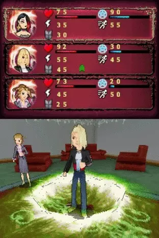 Image n° 3 - screenshots  : Vampire Legends - Power of Three (DSi Enhanced)