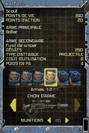 Image n° 3 - screenshots  : Warhammer 40,000 - Squad Command