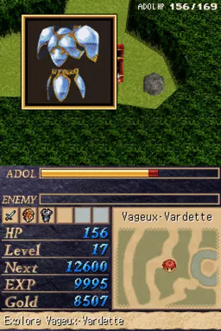 Image n° 4 - screenshots  : Ys II DS