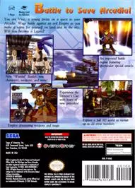 Image n° 2 - boxback : Skies of Arcadia Legends