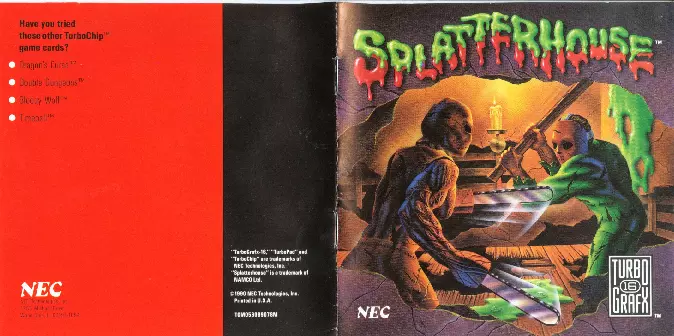 manual for Splatterhouse