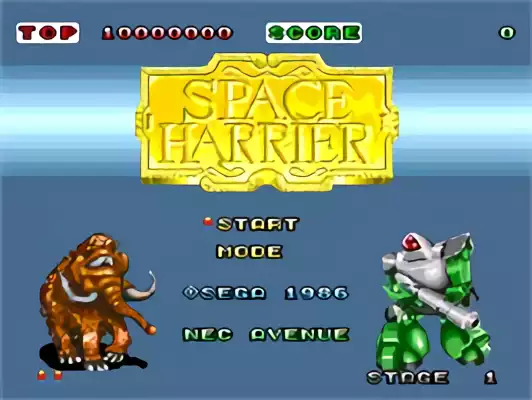 Image n° 11 - titles : Space Harrier