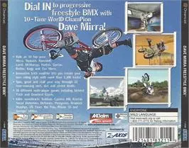 Image n° 2 - boxback : Dave Mirra Freestyle BMX
